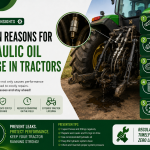 Common Reasons for Hydraulic Oil Leakage in Tractors